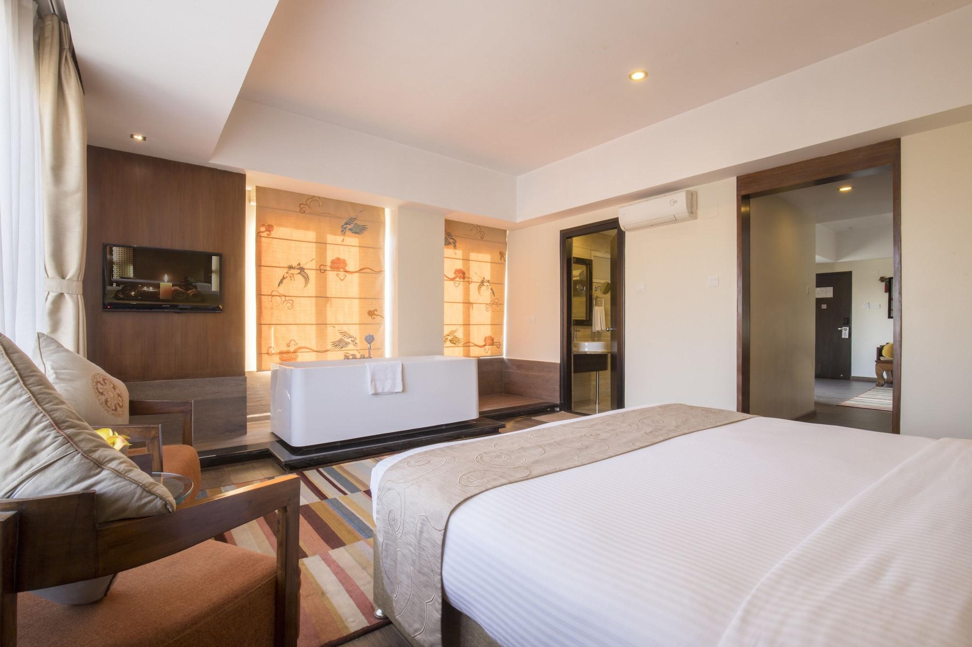 Hotel Shambala Kathmandu Bagian luar foto