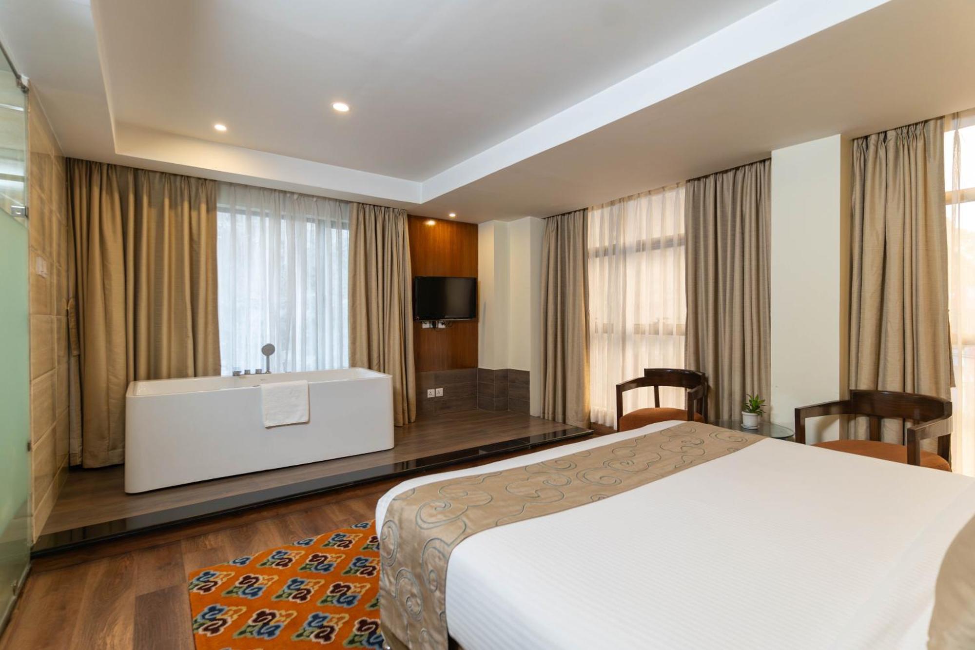 Hotel Shambala Kathmandu Bagian luar foto