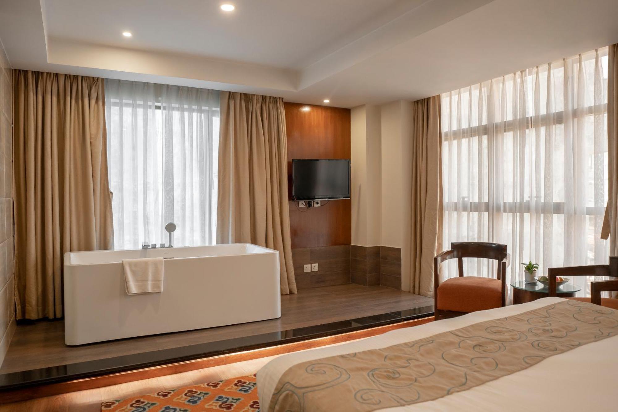 Hotel Shambala Kathmandu Bagian luar foto